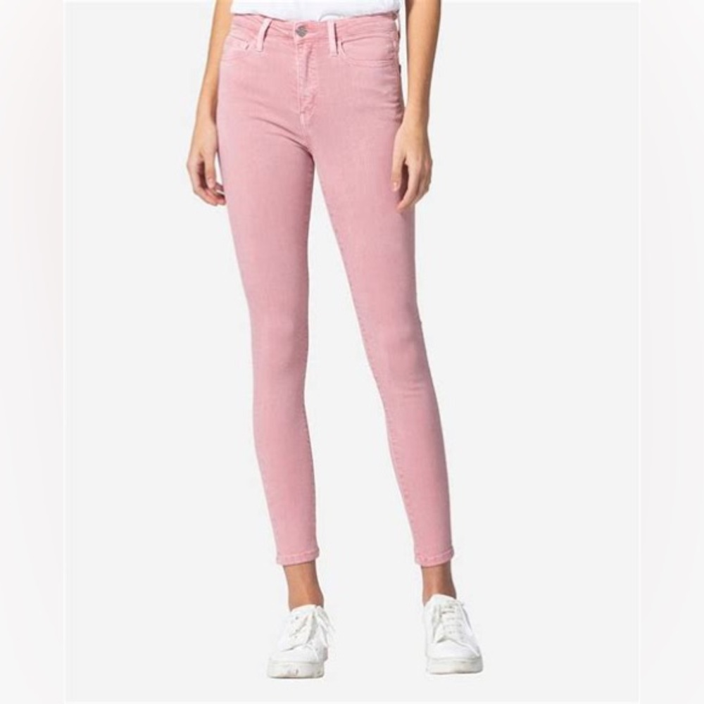 NWT Vervet by Flying Monkey Haylie High Rise Skinny • PINK Size 32